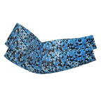 Camouflage Ice Silk Sleeve Cover Men Women Sun Protection Windproof Arm Sleeves Oversleeve for Outdoor Fishing camping Cycling