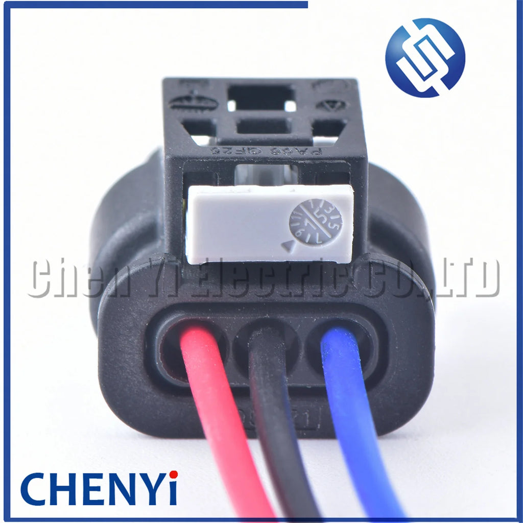 3 Pin auto waterproof automotive cable connector reversing radar camshaft sensor plug Pigtail 805-121-521 7615490-03 A0225452426
