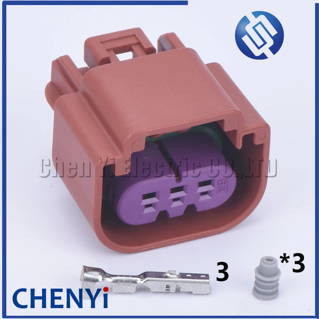 3 pin car waterproof auto connector 1.5 female 13511132 auto wiring harness connector cable plug