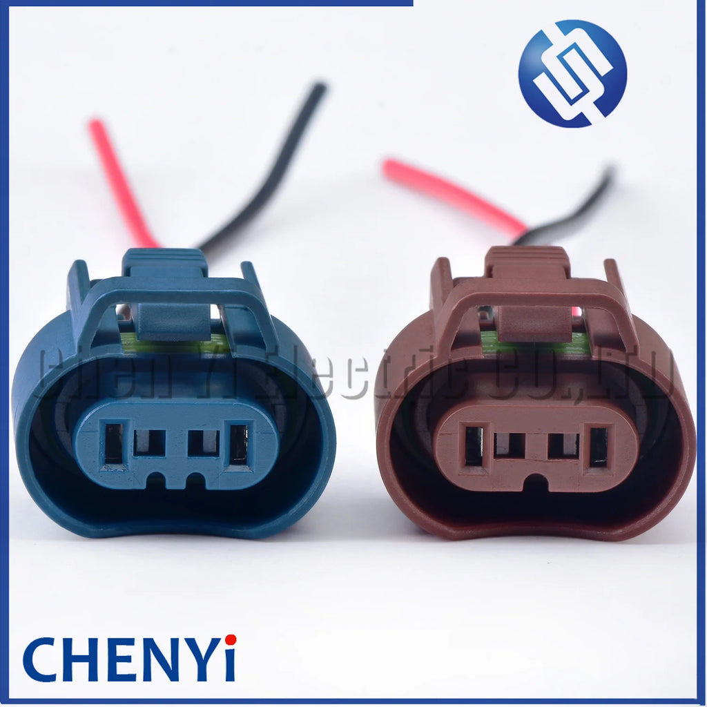 2 Pin Auto connector Fog Light Lamp headlight high low beam lamp Wiring Harness Plug 9005 HB3 9012 9006 HB4 For Toyota Honda GM
