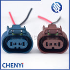 2 Pin Auto connector Fog Light Lamp headlight high low beam lamp Wiring Harness Plug 9005 HB3 9012 9006 HB4 For Toyota Honda GM