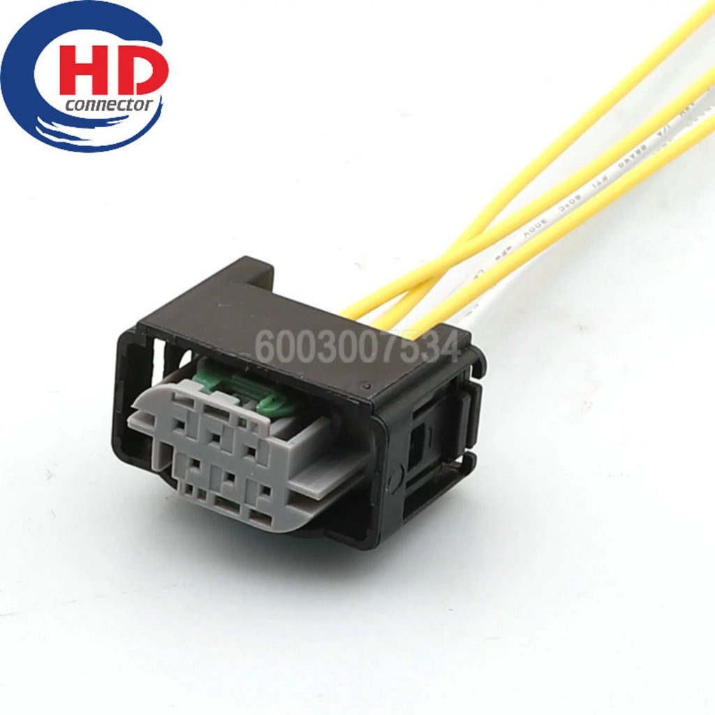 6 Pin Connector Waterproof 0.6mm Male Female Connectors Motorcycle Electrical Harnesses Wiring Harness For Benz 2-967616-1