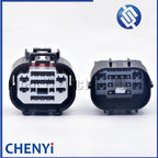 18 Pin Auto waterproof connector Front and rear bumper radar plug Headlamp socket 6188-5910 6188-5911 For CHANA Trumpchi BYD