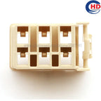 6pin auto waterproof electric plastic wire harness connector 12193922