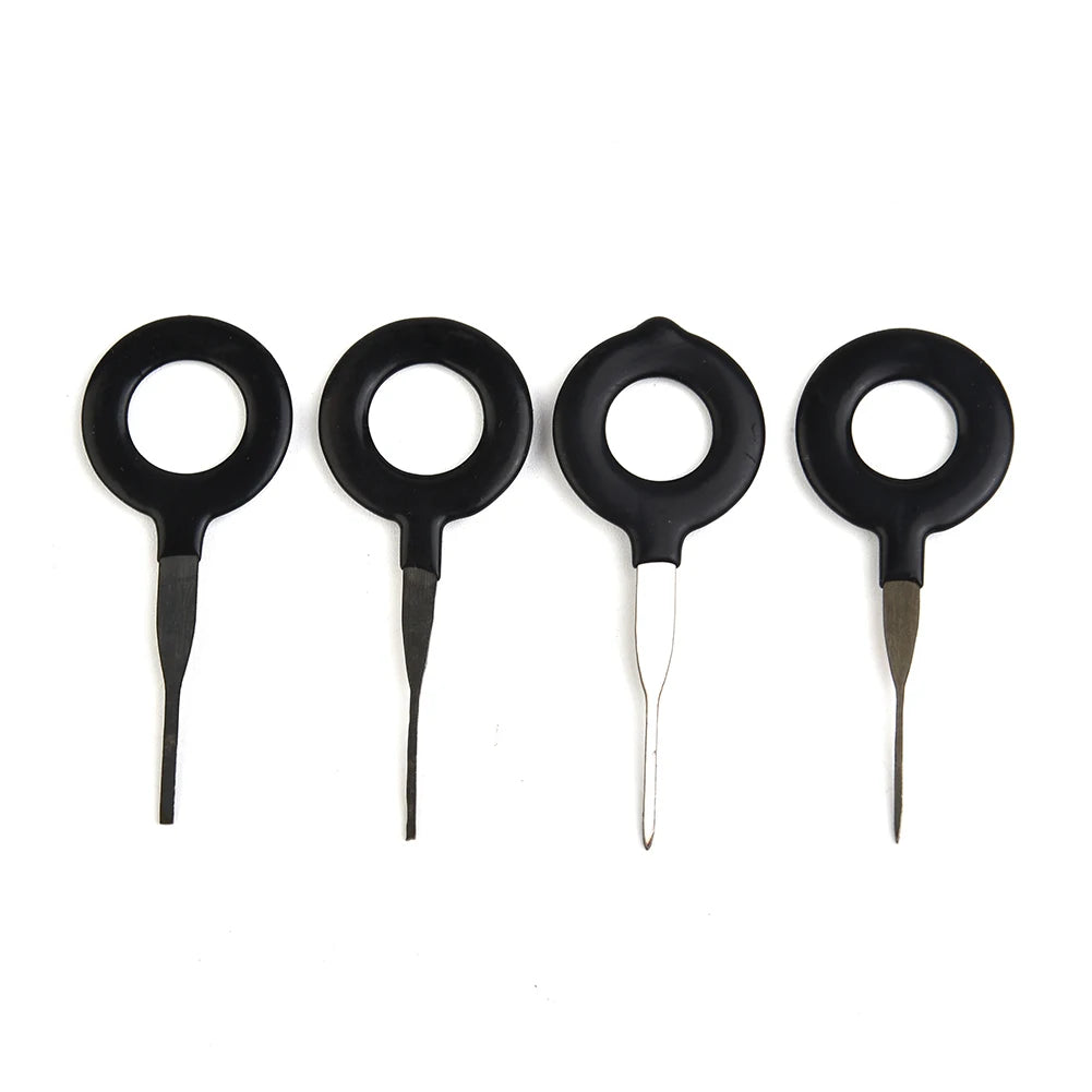 11pcs/Set Car Wire Terminal Removal Kit Tool Crimp Connector Extractor Release Pin Remover Repairing Disassembly Tools