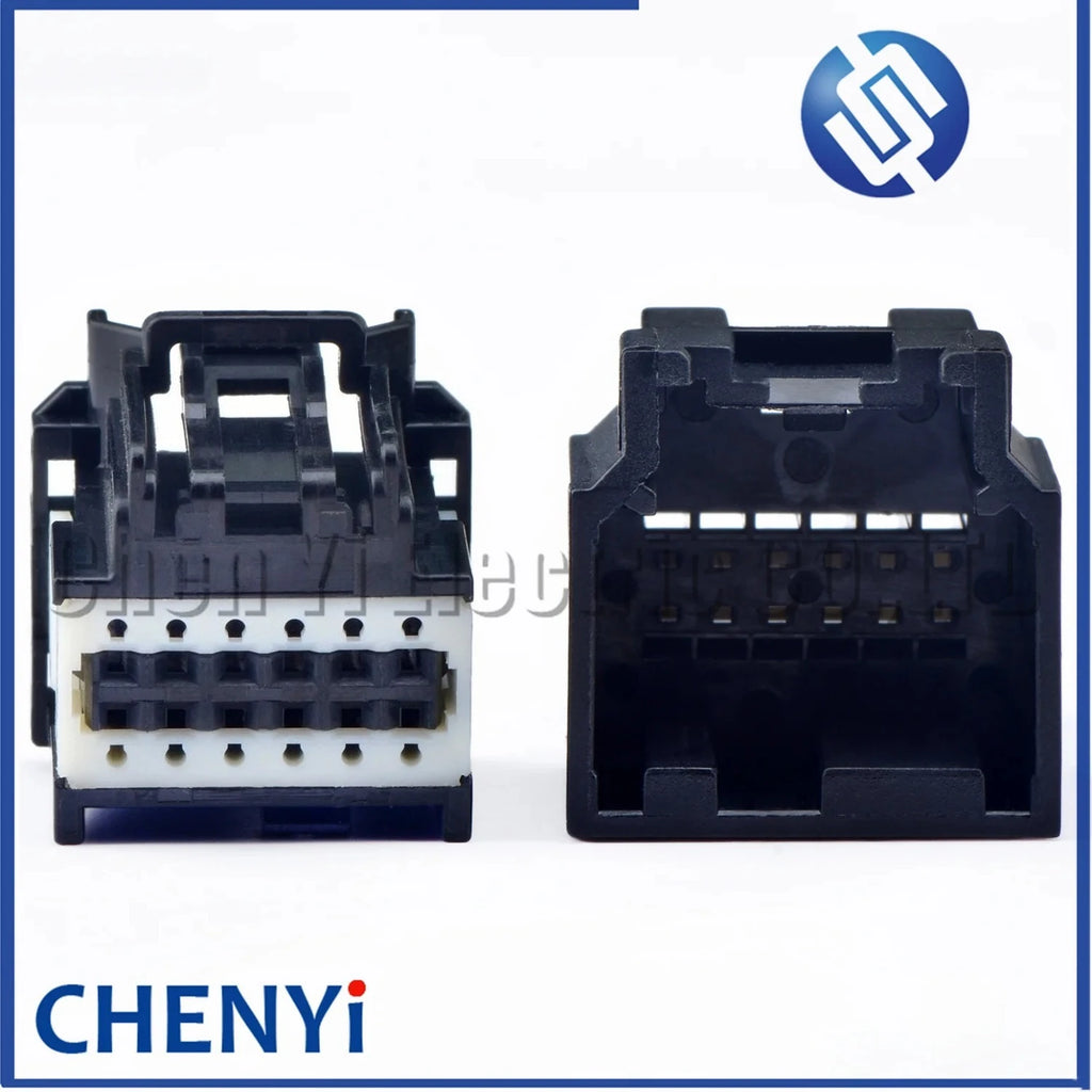 12 Pin auto connector Steering wheel heating automatic start stop integrated switch plug 347290120 34729-0120
