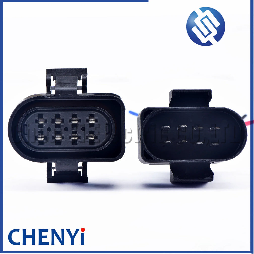 8 Pin Automotive Waterproof Connectors Car Oil Nozzle Throttle Parking Heater Wiring Harness Plug 3A0973834 3A0973734