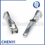 50 Pcs 2.8mm Crimp Pins Spade Connector tin-plated brass Wire Pin DJ611-E2.8A DJ621-E2.8A For Car Automobile Relay Circuit Board