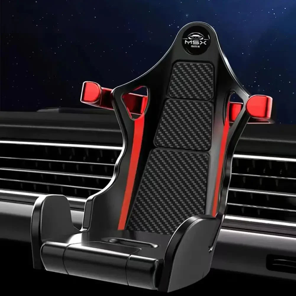 Racing Seat Car Mobile Phone Holder Stable And Shock-Resistant Car Navigation Bracket For Universal Accessories Tools
