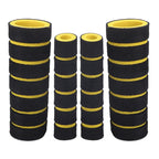 4PCS/SET Bicycle and Motorcycle Handlebar Foam Sponge Grip Cover Universal Anti-slip Soft Handlebar Modification Accessories