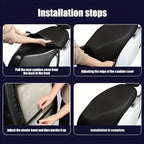 Motorcycle Seat Cover Elastic PU Leather Scooter Waterproof Dust Protector Sun Cover Universal Motorcycle Seat Protector Amagi