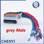 Engine ECU DCU Computer Board Wiring Plug Socket 1-1418883-1 2-1718324-1 2-1418883-1 1-1394453-1 1-1718324-1 For Volvo DH4 D13C