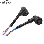 7 Pin Car Plug Socket For Scania For Volvo Truck  7-Hole J6 Socket For Mercedes-benz Actros For IVECO Tail Light Connector Wire