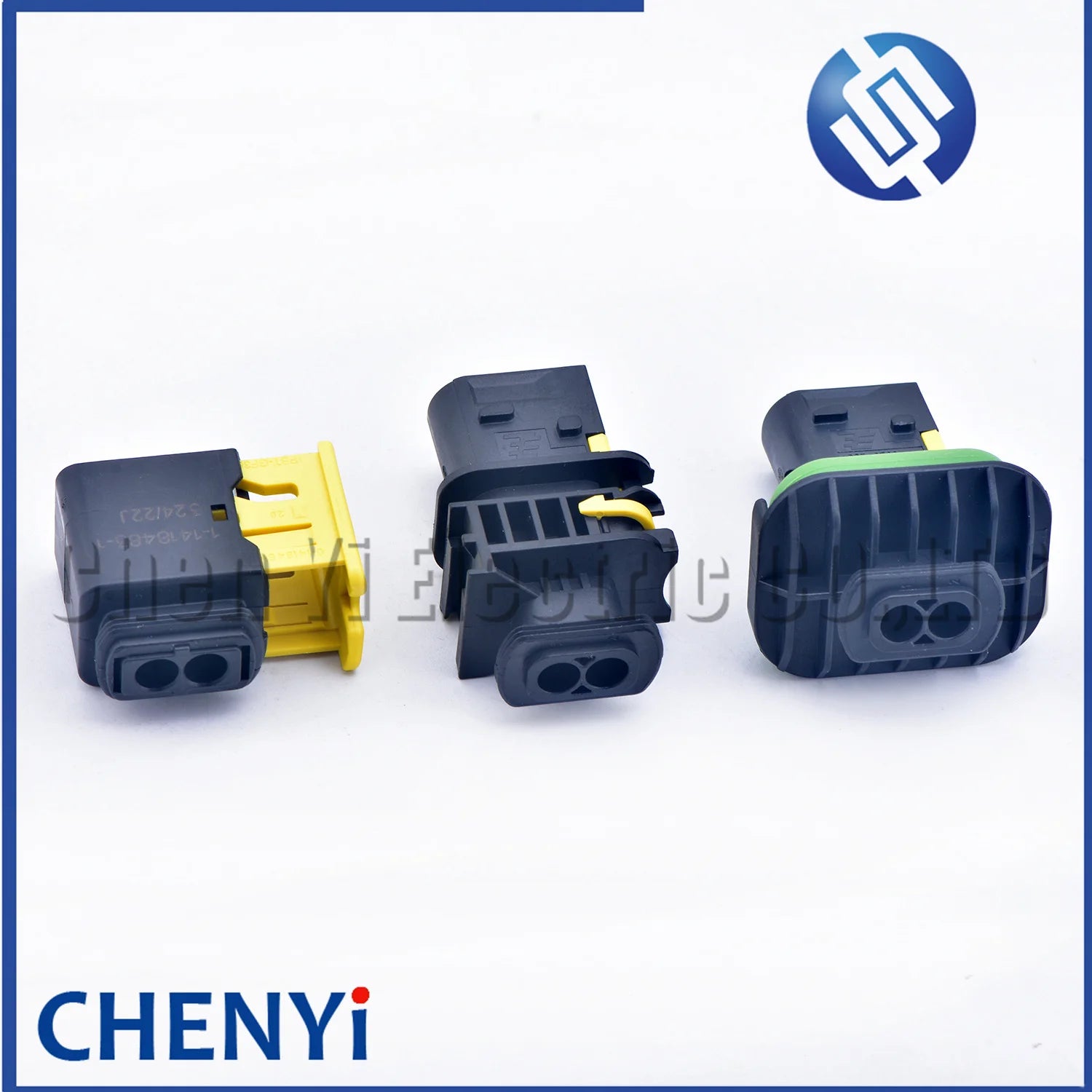 2 Pin Automotive Connector Waterproof Socket Wire harness plug With Rubber Pins 1-1418483-1 1-1703841-1 1-1703839-1 1670150-1