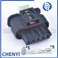 5 Pin Female Automotive waterproof Connector Air flow meter Sensor Injector Wire harness Plug 8509445-02 805-123-541 805-123