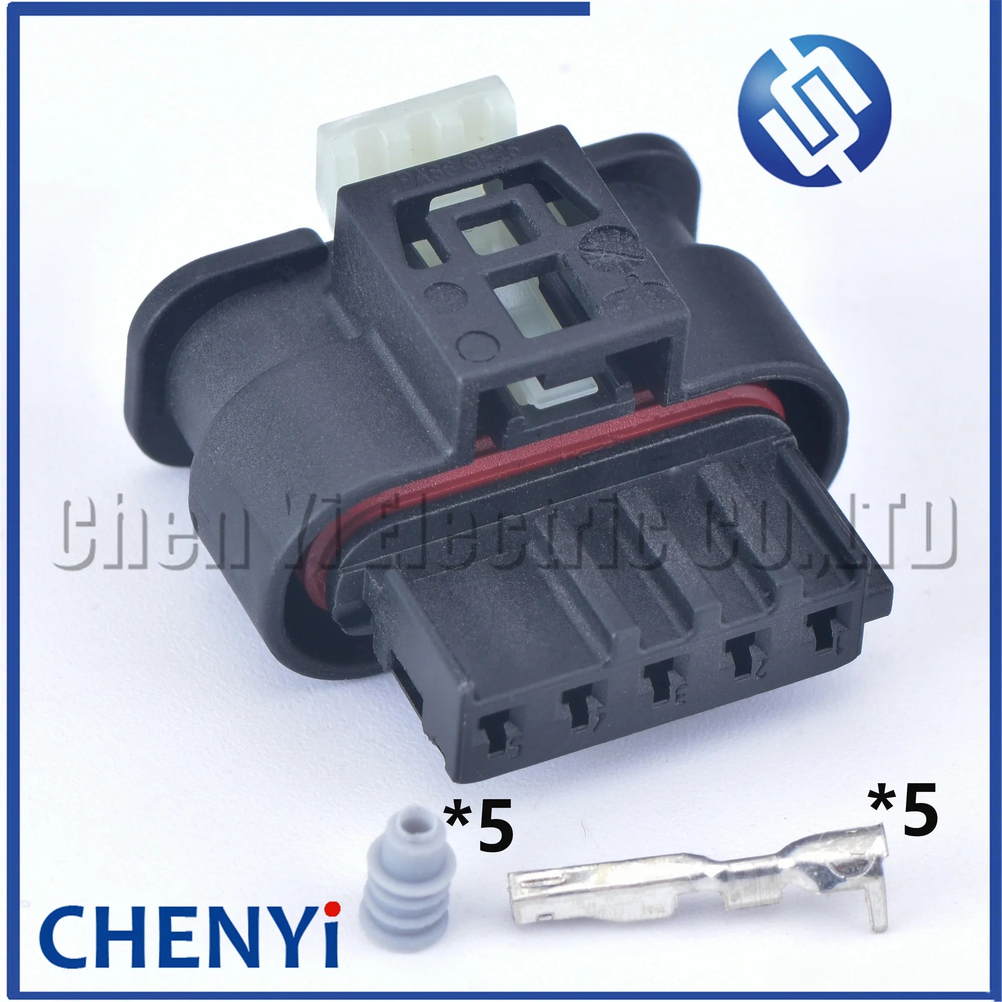 5 Pin Female Automotive waterproof Connector Air flow meter Sensor Injector Wire harness Plug 8509445-02 805-123-541 805-123