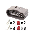 10PIN Automotive Waterproof 2.2mm 4.8mm Female Connector Transmission Wiring Harness Plug MG641316-4 For Toyota Rav4