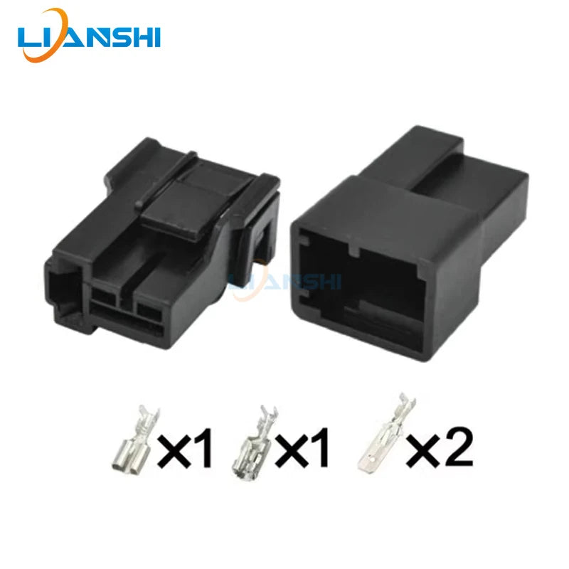 172864-2 Suitable for Hyundai Kia sun visor lamp dressing mirror lamp 2P modified plug DJ70212Y-6.3-11/21