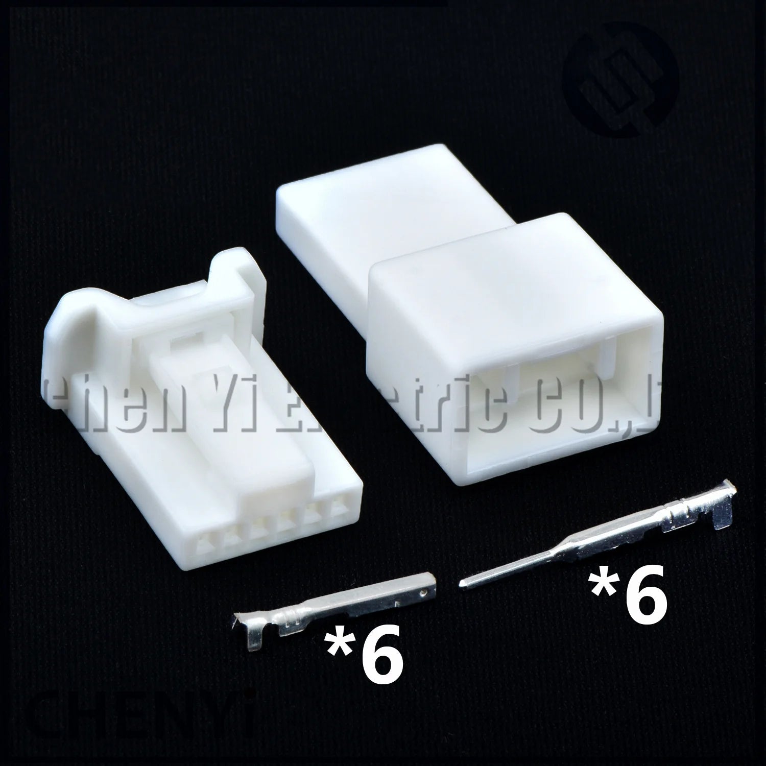 6 Pin HE series male or female Automotive Connector Car ambient light Reading light plug 1111500607JA001 For Toyota Nissan Honda