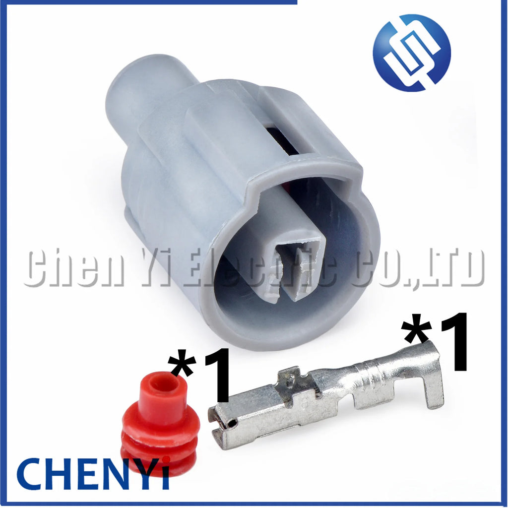 1 Pin Automotive waterproof connector Car A/C Compressor Wire harness plug 7283-1113-40 90980-11271 7282-1113-40 For Toyota
