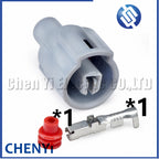 1 Pin Automotive waterproof connector Car A/C Compressor Wire harness plug 7283-1113-40 90980-11271 7282-1113-40 For Toyota