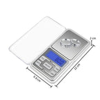 High Precision Mini Pocket Scale 500g/0.01g Portable Digital Jewelry Scale Accurate Small LCD Weighing Device for Easy Carry