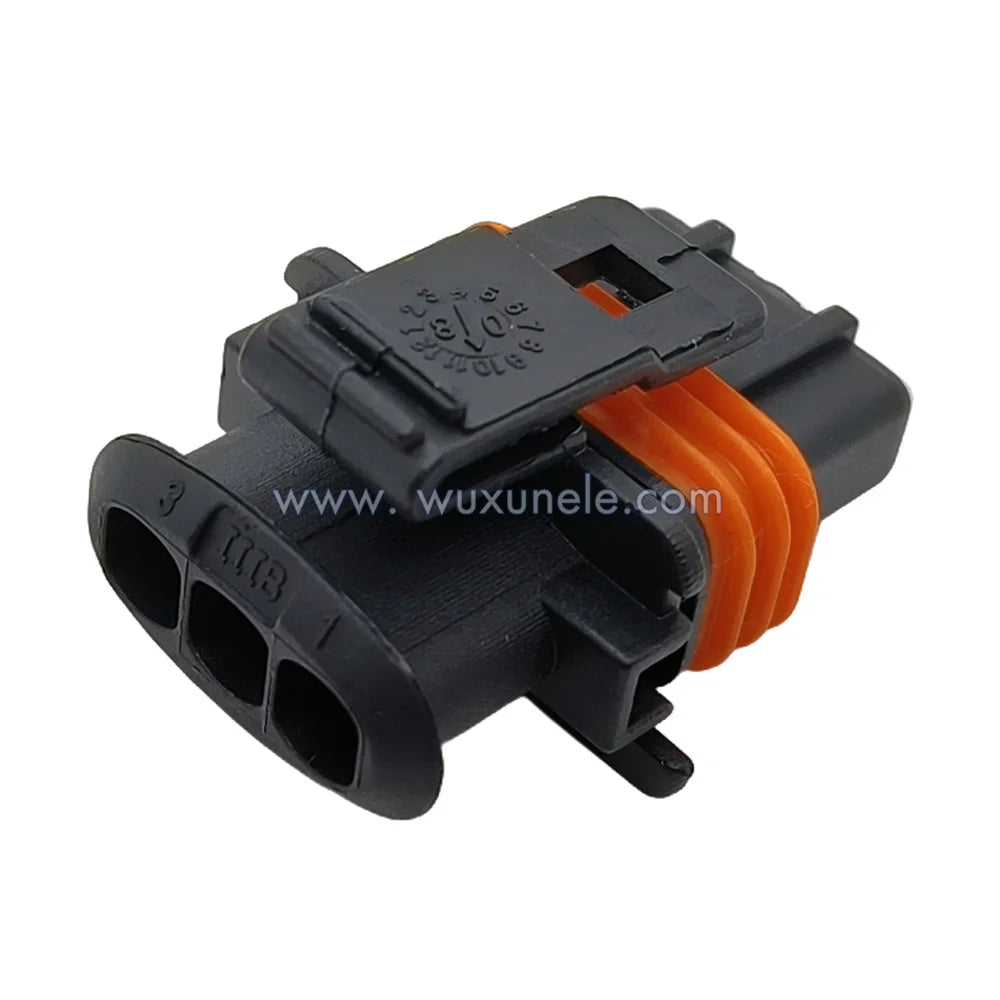 50 Sets 3 Pin 1928404073 Automotive Mass Air Flow MAF Sensor Camshaft Position Wire Sealed Connector