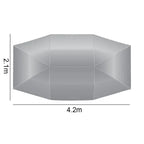 Super Large Car Sunshade Umbrella Fully Automatic Folding Roof Summer Sunscreen Shed Remote Control Portable Canopy Cover Amagi