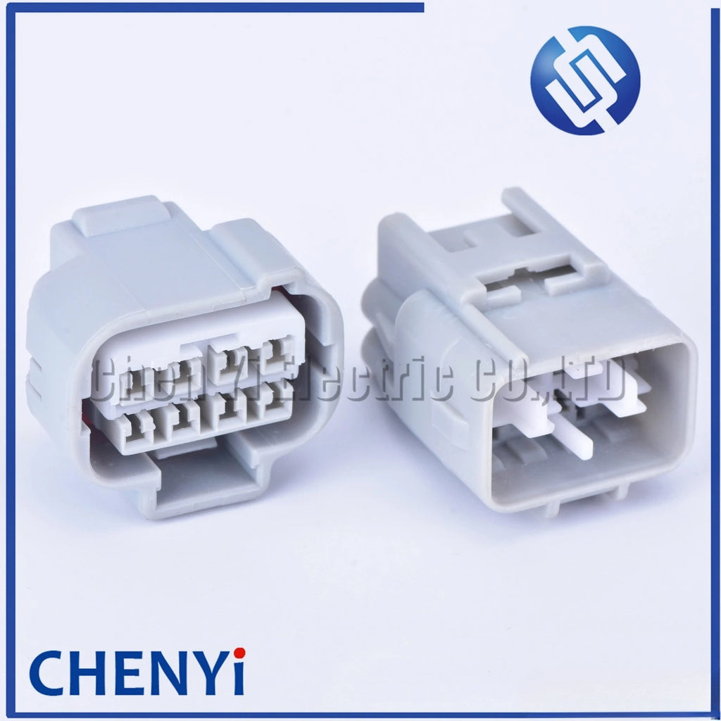 8 Pin Automotive waterproof connector headlight harness assembly plug Socket 90980-10897 90980-10896 7283-1289-40 For Toyota