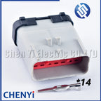 14 Pin Auto waterproof connector bumper radar Transmission plug Rear lamp plug Headlig Engine plug For JEPP 54201412 5420141