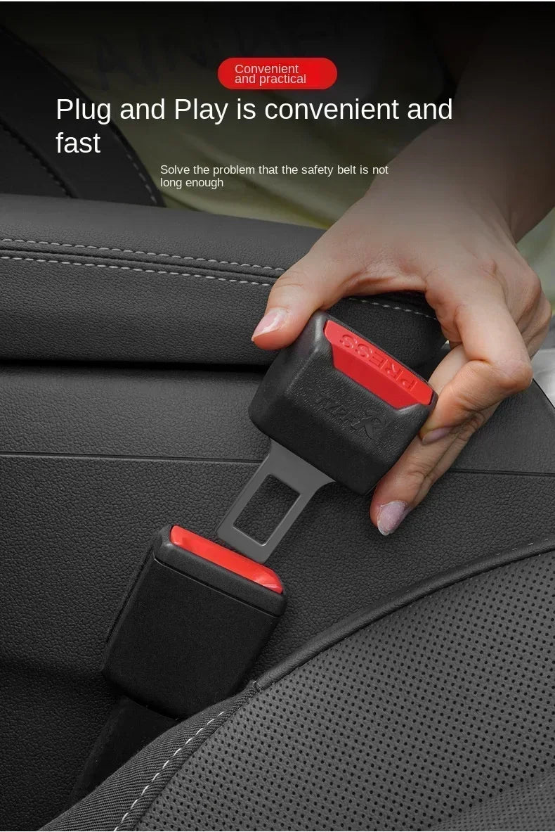 Seat Belt Clip High Quality Safety Adjustable Seat Clip Black Tough Accessories Universal Belts Belt Extender Seat Car Amagi
