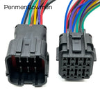 1 Set 16 Pin 1.8mm Auto Radar Plug Wiring Harness Electronic Waterproof Connector With Cable 7123-7564-40 7222-7564-40