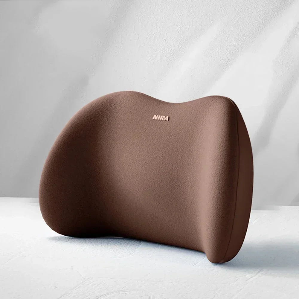 Car Headrest Car Neck Pillow Waist Cushion Driver Seat Backrest Car Cushion Driving Lumbar Support Waist Support Amagi
