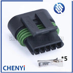 2 set 5 Pin Ignition Coils Plug Automotive Electrical Female Connector 12162825 H2377-5P For GM LS2