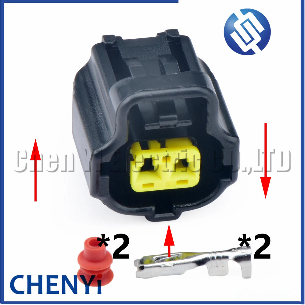 2 Pin Auto IAC connector Water temperature sensor plug 178390-1 178390-2 178390-3 For Toyota 1JZ-GTE 2JZ-GTE Mazda Mitsubishi