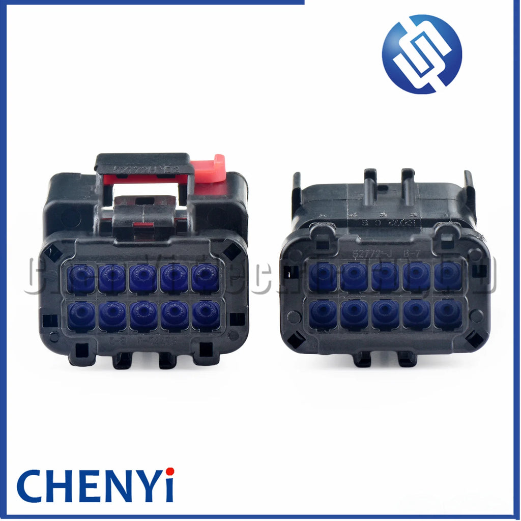 10 Pin female or male auto waterproof wiring harness plug connector 54201009 DJ7102B-2.8-11 DJ7102B-2.8-21 For ford Cummins