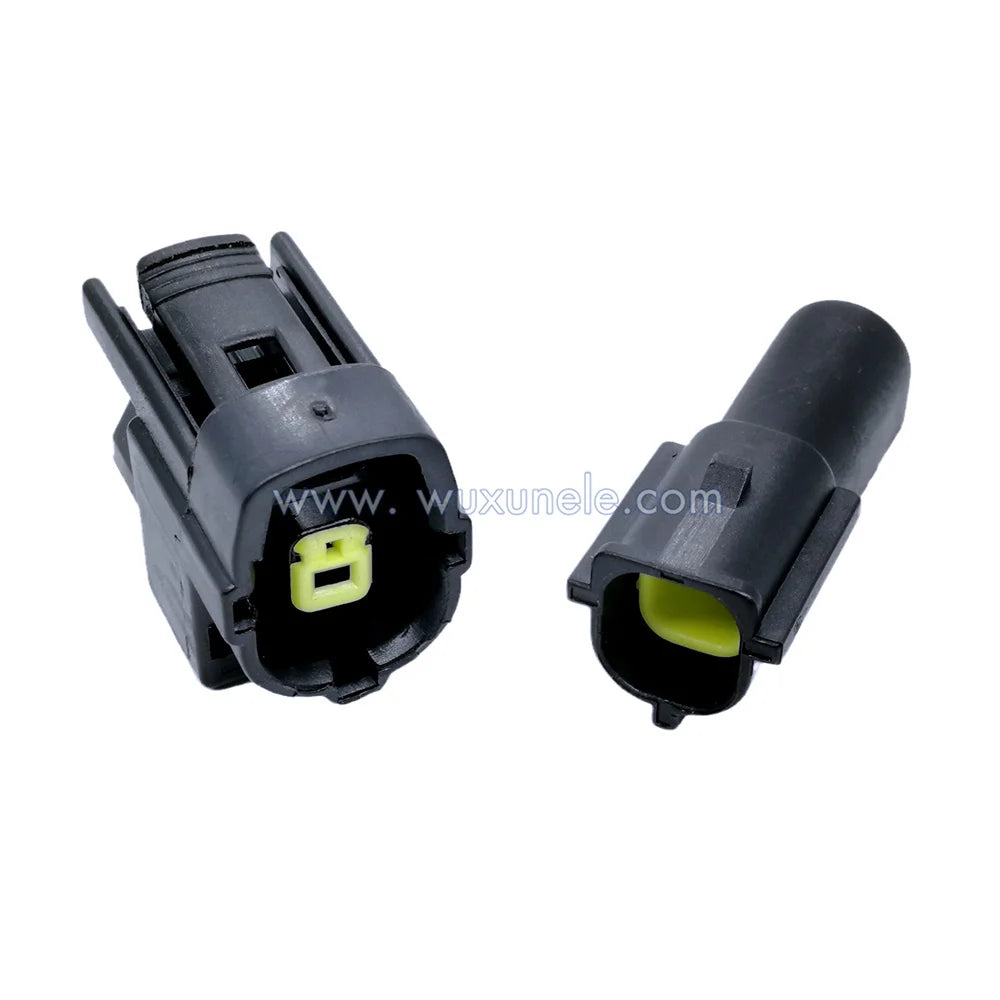 100 Sets 1 Pin 174877-2 174879-2 Automotive Sealed Female Wire Connector for Knocking Sensor Plug