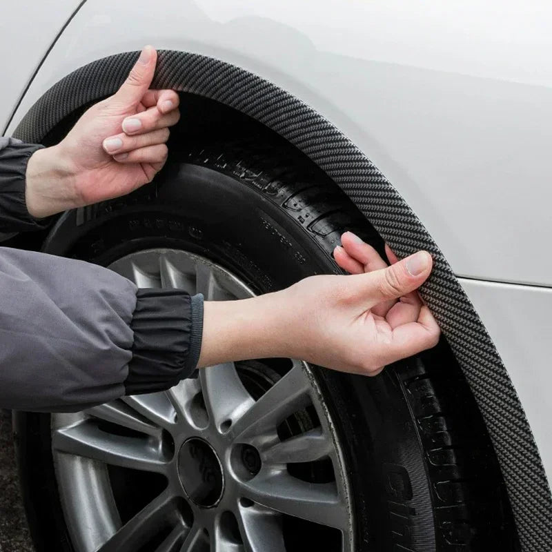 Universal Fender Flare Car Wheel Eyebrow Protector Lip Wheel-arch Trim Arch Extenders Scratch Proof Rubber Seal Strip Amagi