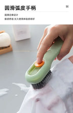Shoe Brush Multifunction Cleaning Soft Automatic Liquid Shoe Brush Long Handle Clothes Soap Brush With Hook Clean Tool Amagi
