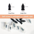 Vacuum Tyre Repair Rubber Nails Set Tire Puncture Repair Tool for Wheels Car Motorcycle Scooter Bicycle Tubeless Rubber Nail kit