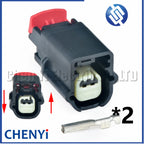 2 Pin Auto Fog lamp daytime light connector Temperature sensor plug AU5T-12A647-AC 31402-2510 34977-2100 For Ford Honda Toyota