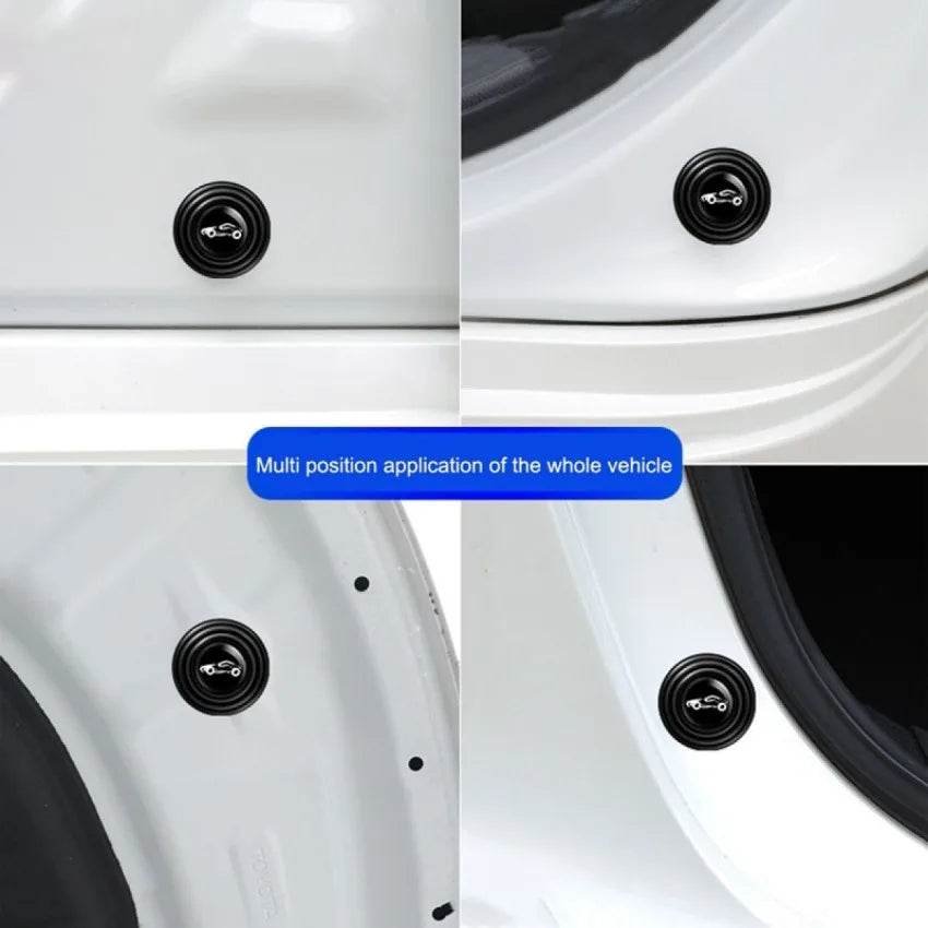 Car Door Shock Absorber Pads Buffer Bumper Anti-collision Shock Absorbing Gasket for Auto Sound Insulation Adhesive Stickers