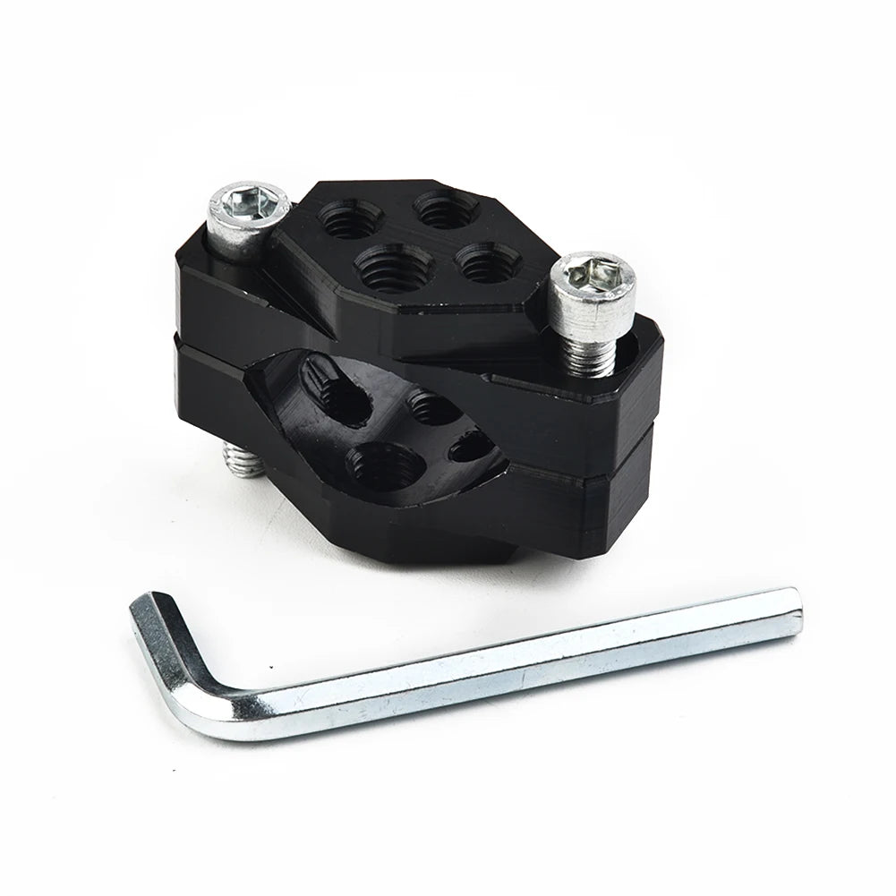 17-32mm Motorcycle Handlebar Bumper Mount Bracket Clamp For LED Spot Fog Light For Front Shock Absorber Installat