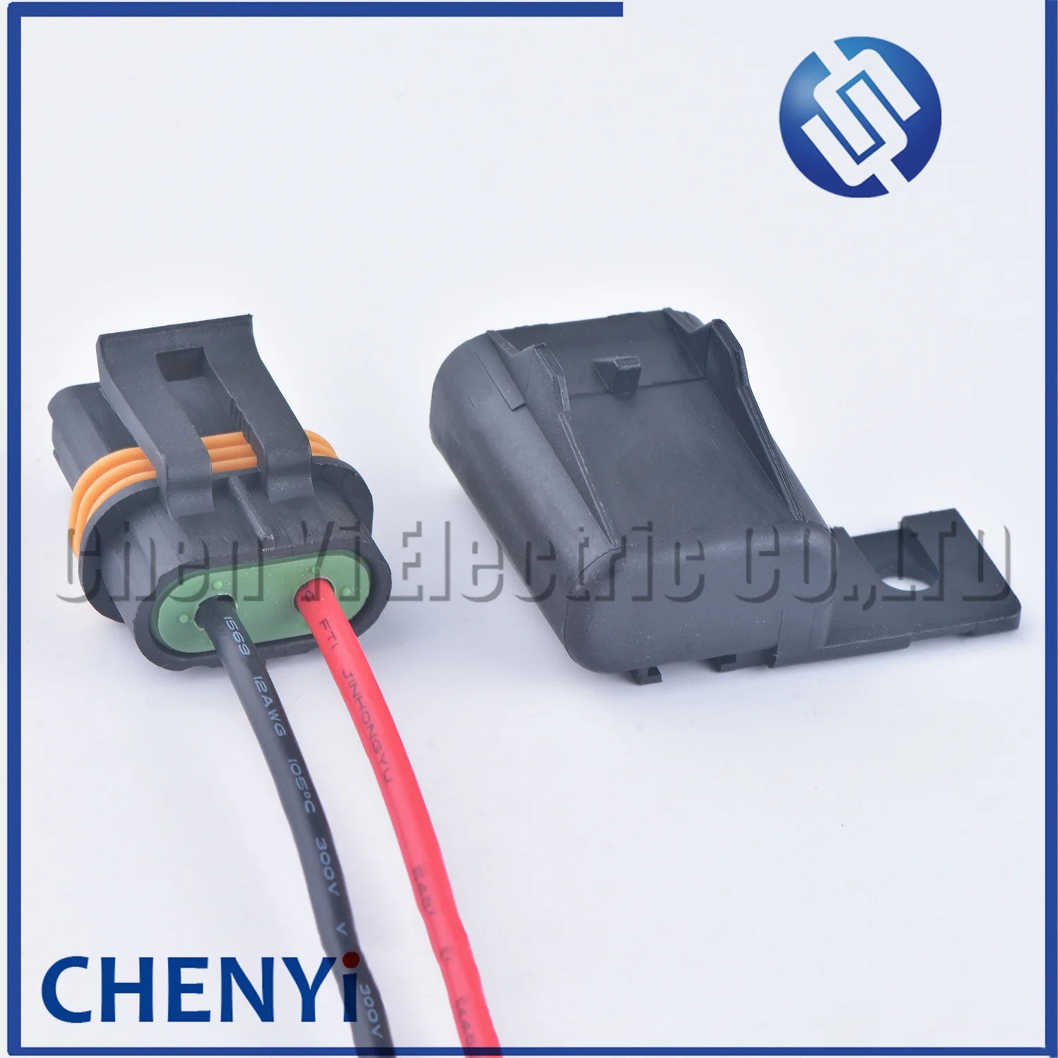 2 Pin Auto waterproof Wire harness Connector High current fuse holder of fuse box 12033769 for Metri-pack 630 Series Fan plug