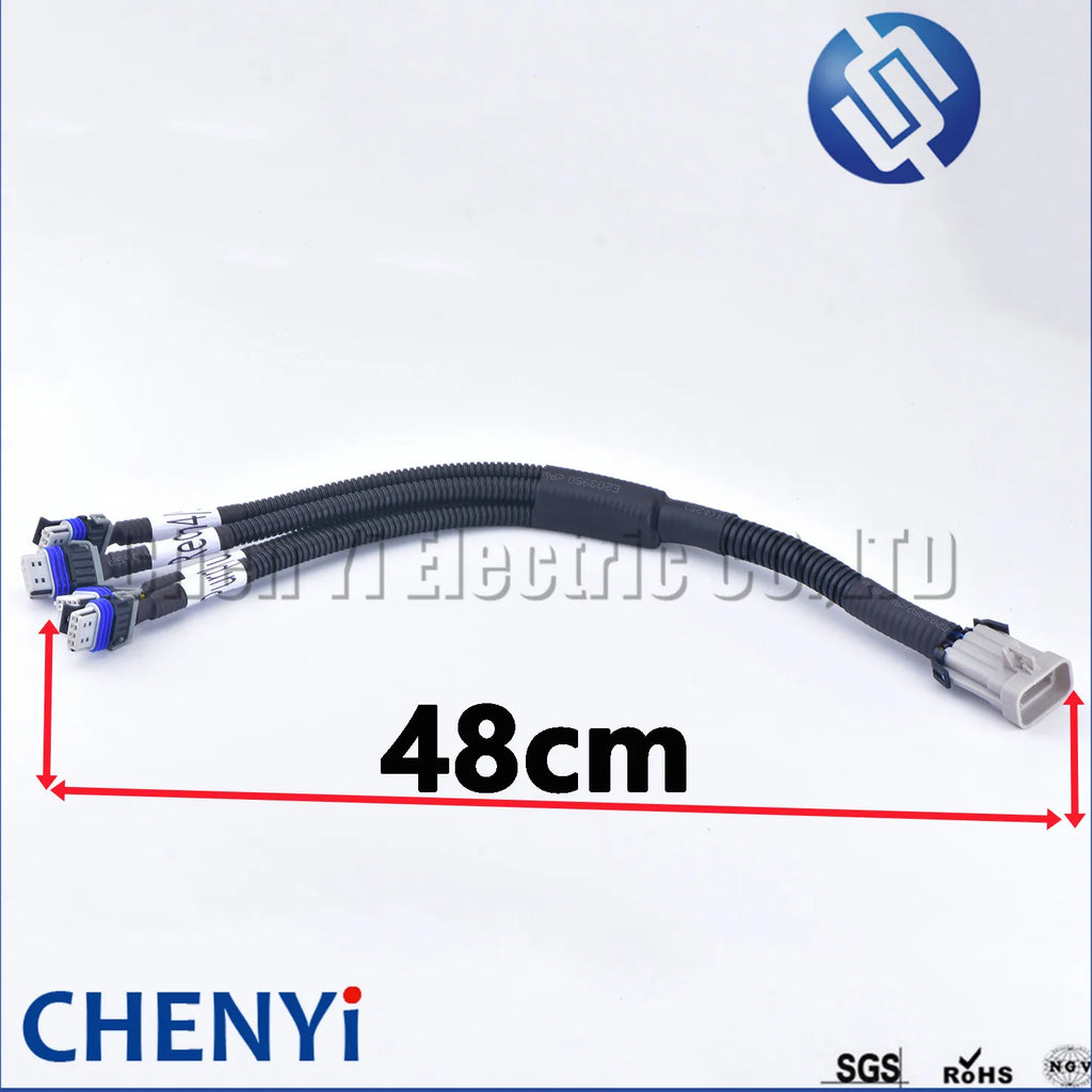 New LS Ignition Coil Relocation Wiring Harness LS1 LS2 LS3 LS6 LS7 LQ4 LSX 4.8 5.3 6.0 DAC044 For Chevy GMC CADILLAC 4.8L 5.3L