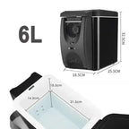 6L Portable Compact Mini Fridge 12V Car Refrigerator Freezer for Camping Traveling Electric Cool Box Summer Outdoor Fridge Amagi