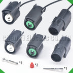 1 pin male female air conditioning compressor cold air pump connector wire harness pb62...