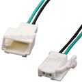 2 PIN Unsealed 2.2mm Series Male Female Connectors Cable Plug Wiring Harness For Toyota MG641762 MG651759J