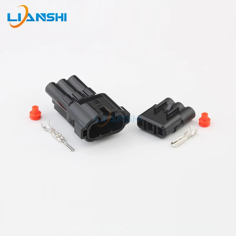 6187-3801 6180-3451 Automotive connector Oxygen sensor oil pump 3P wiring harness plug with terminal