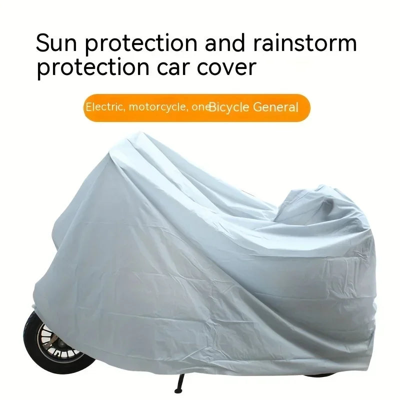 Motorcycle Outdoor Indoor Protective Cover Waterproof Bike Scooter Outdoor Rain Dust UV Proof Sun Protection Case Motorbike amag